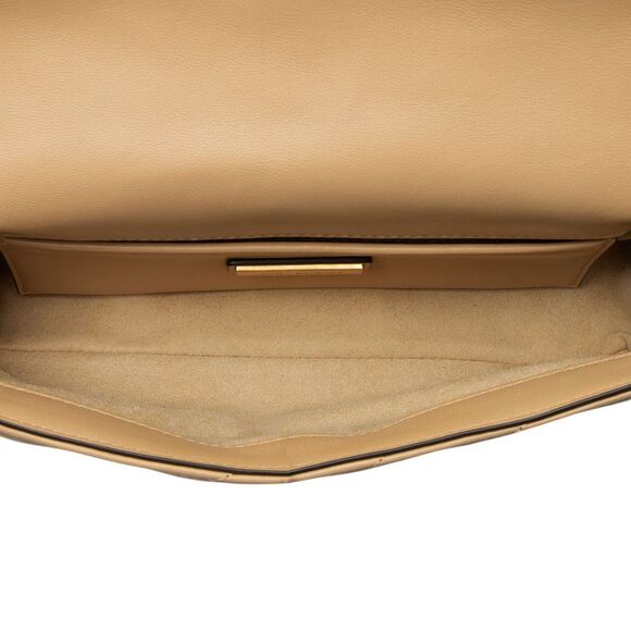 Tory Burch Chevron Leather Kira Small Flap Bag - Picture 6 of 12